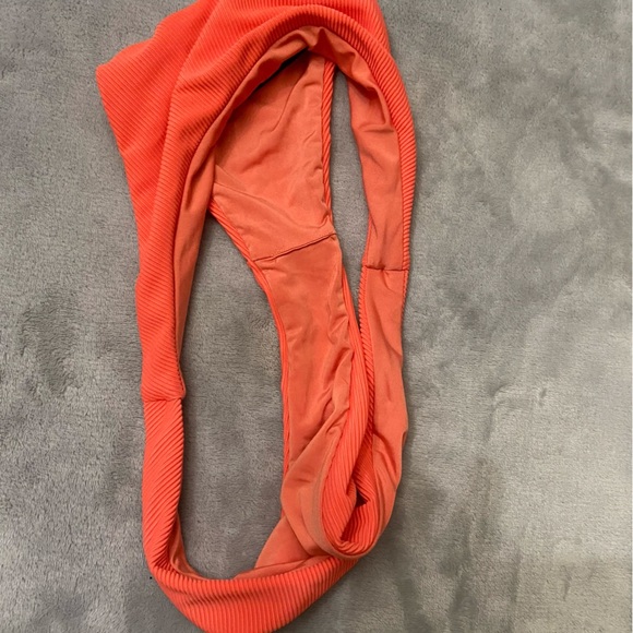 New! Beach Riot Island Bikini Bottom Orange nwot 10013 - Picture 5 of 9